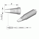 Картридж-наконечник JBC C105-213 лопатка, 1.0 х 0.3 мм