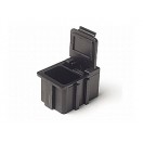 Коробка антистатическая для SMD, черная 16x12x15 мм арт.5100.873 