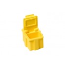 Коробка антистатическая для SMD 16x12x15 мм желтая арт.5101.Y.873