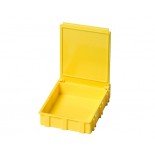 Коробка антистатическая для SMD 68x57x15 мм желтая арт. 5101.Y.876 
