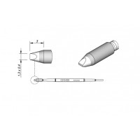 Картридж-наконечник JBC C210-022 лопатка 1.3 х 0.4 мм