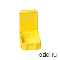 Коробка антистатическая для SMD 40x37x15 мм желтая арт. 5101.Y.875
