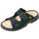 Сандалии unisex черные 2550.2032